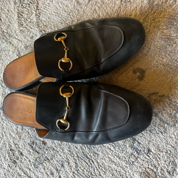 Gucci PRINCETOWN LEATHER SLIPPER - Picture 2 of 7